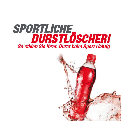 Sportliche Durstlöscher